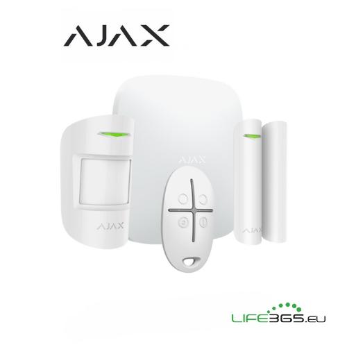 AJAX KIT DI BASE 4G (STARTERKIT 4G) BIANCO + SIM AJAX DA ATTIVARE INCLUSA
